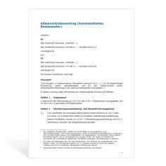 Download-Paket Vertriebsverträge 