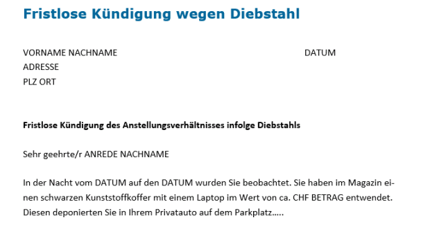 Download-Paket Musterbriefe Kündigung 