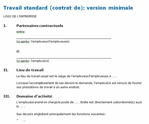 Download-Paket Arbeitsvertrag Standard D, E, F 