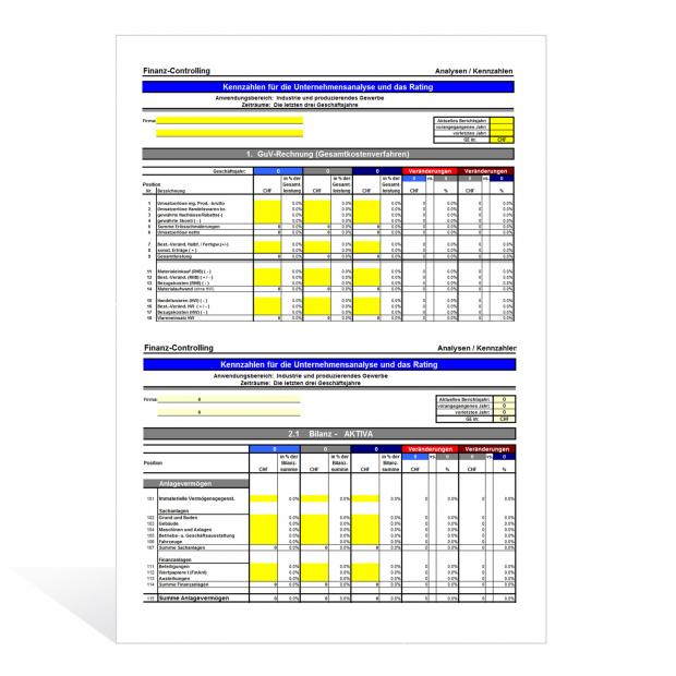 Download-Paket Kennzahlencockpit 