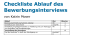Download-Paket Checklisten Bewerberinterviews 