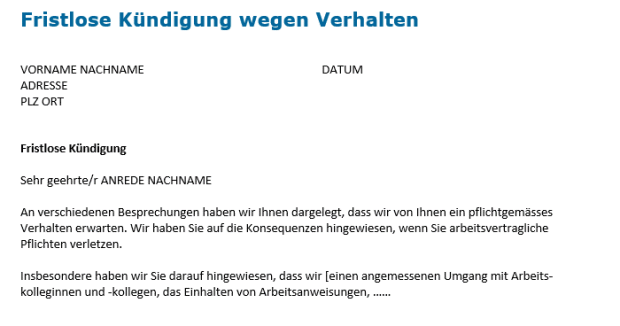 Download-Paket Musterbriefe Kündigung 