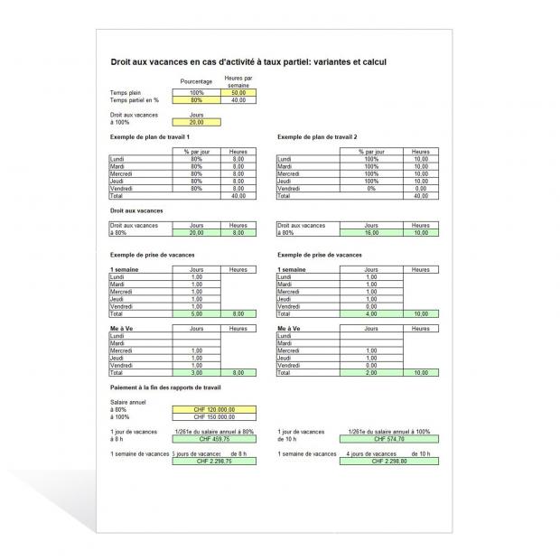 Téléchargement package Calcul du droit aux vacances 
