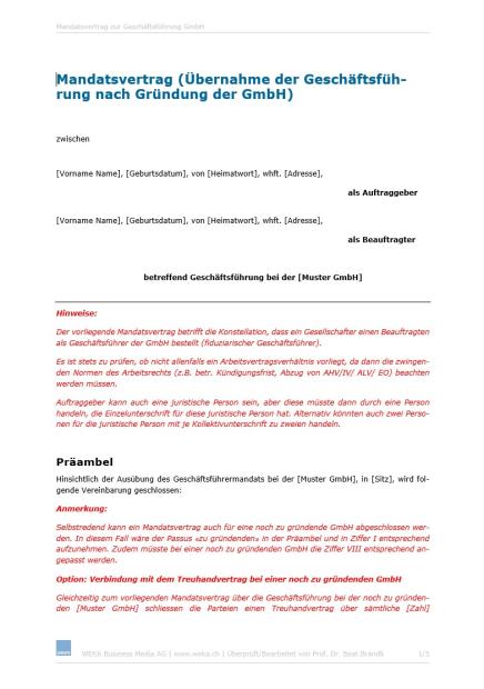 Download-Paket Schweizer Gesellschaftsrecht – GmbH 