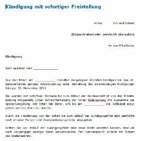 Download-Paket Musterbriefe Kündigung