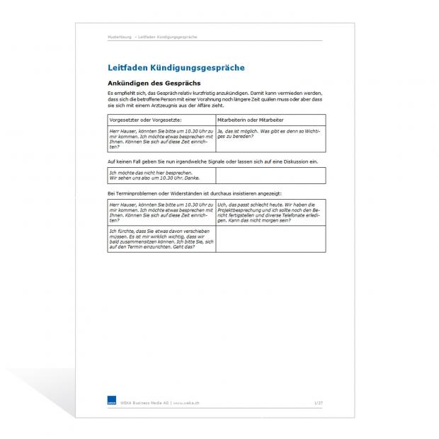 Download-Paket Rechtssichere Kündigung 