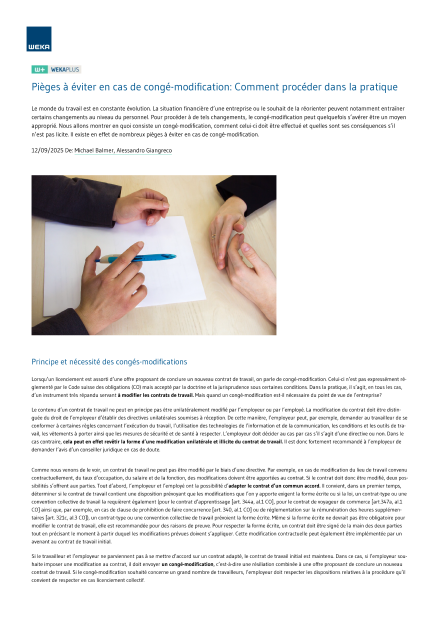 WEKA PRO - Édition Ressources humaines 