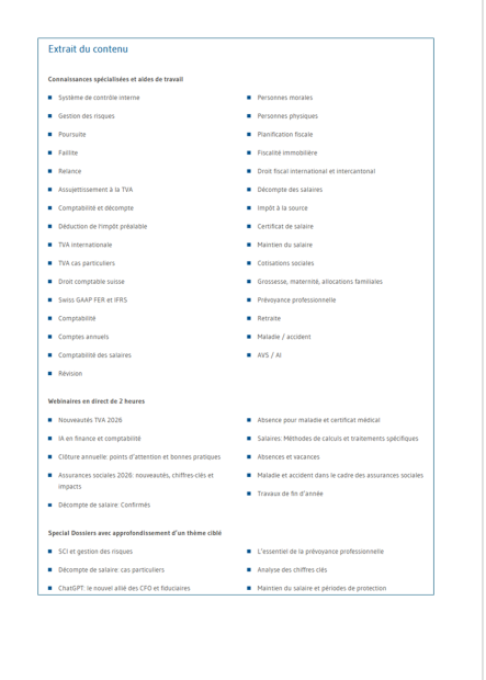 WEKA PREMIUM - Édition Fiduciaire (12 mois) 