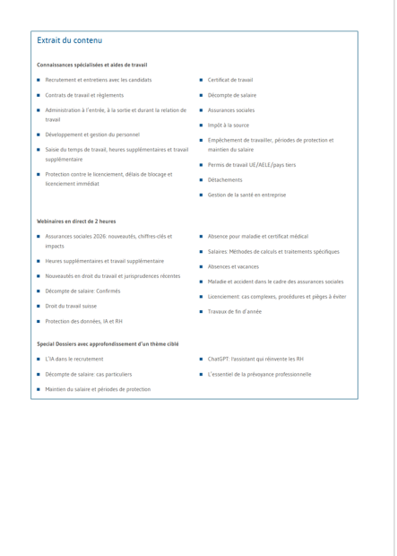 WEKA PREMIUM - Édition Ressources humaines (12 mois) 