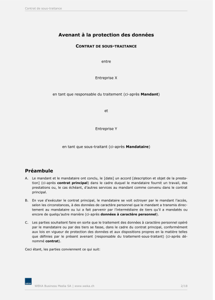 WEKA PRO - Édition Droit & Contrats 