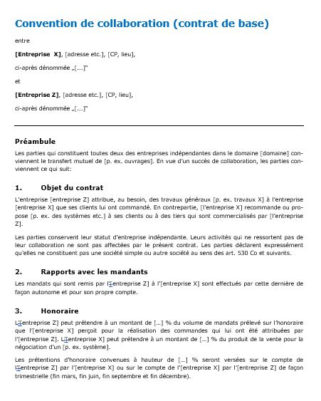 WEKA Modèles de contrats en ligne 